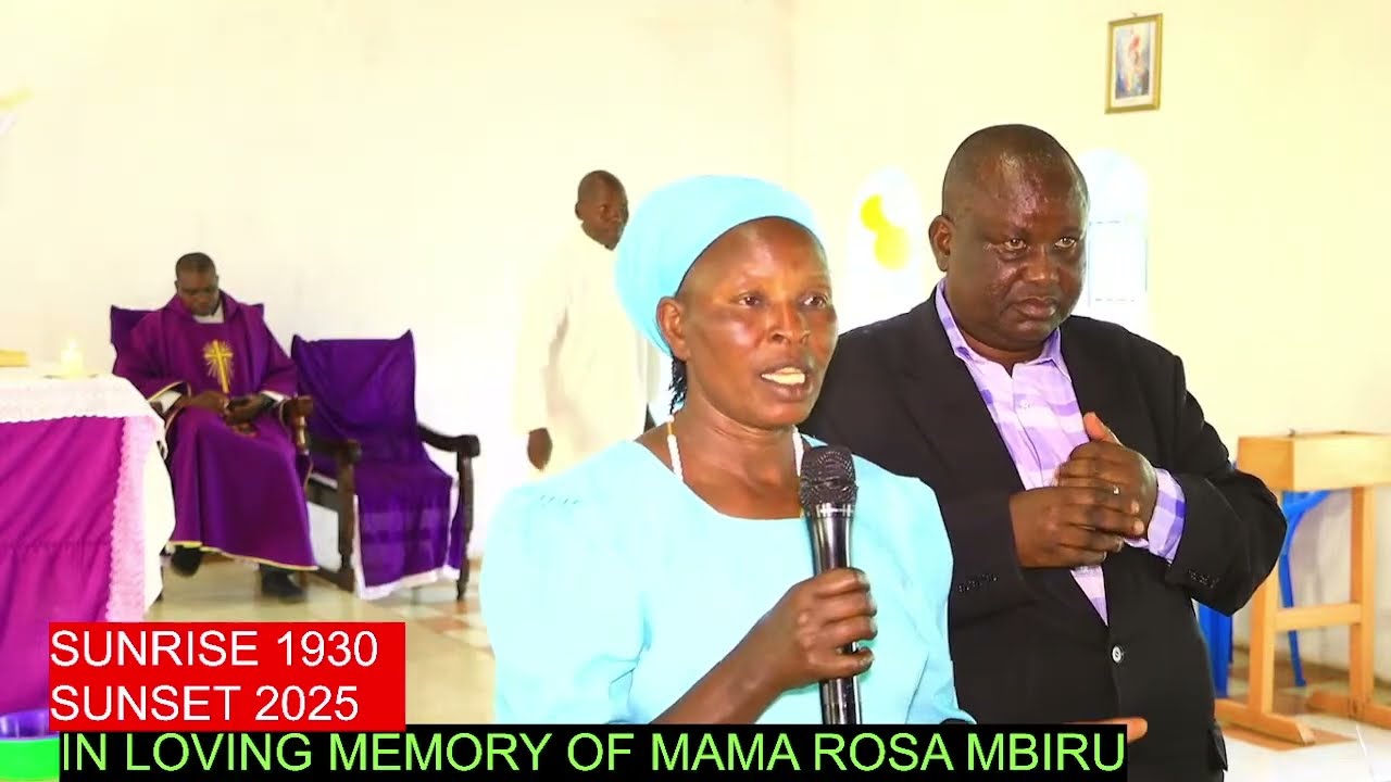 IN LOVING MEMORY OF MAMA ROSA NYANG'ARA MBIRU