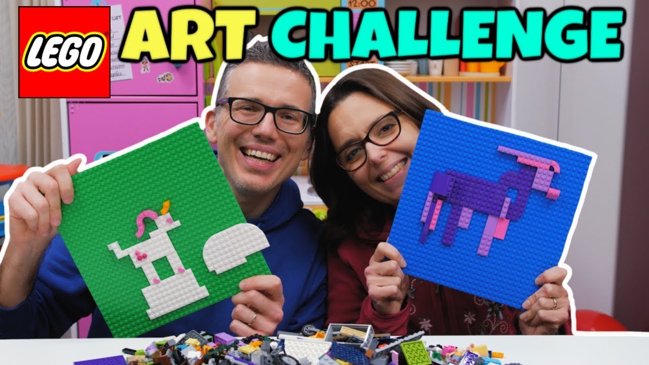 LEGO ART CHALLENGE: Disegnare con i Mattoncini LEGO