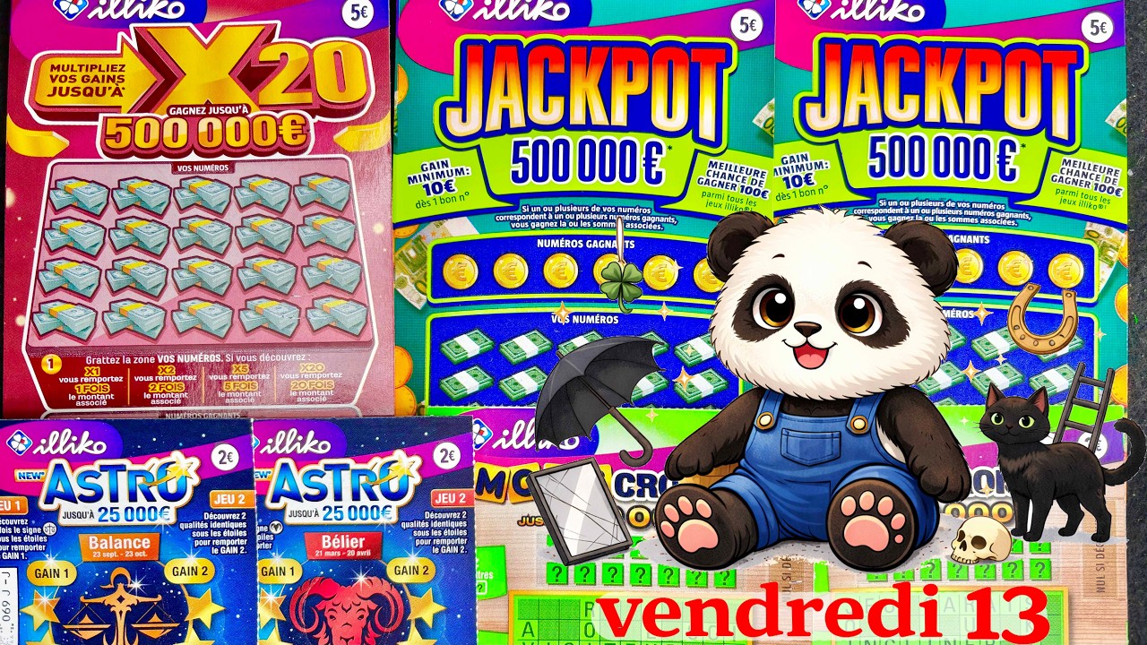 GRATTAGE NON PRÉVU ☘️💰 vendredi 13 rentable ?💰☘️