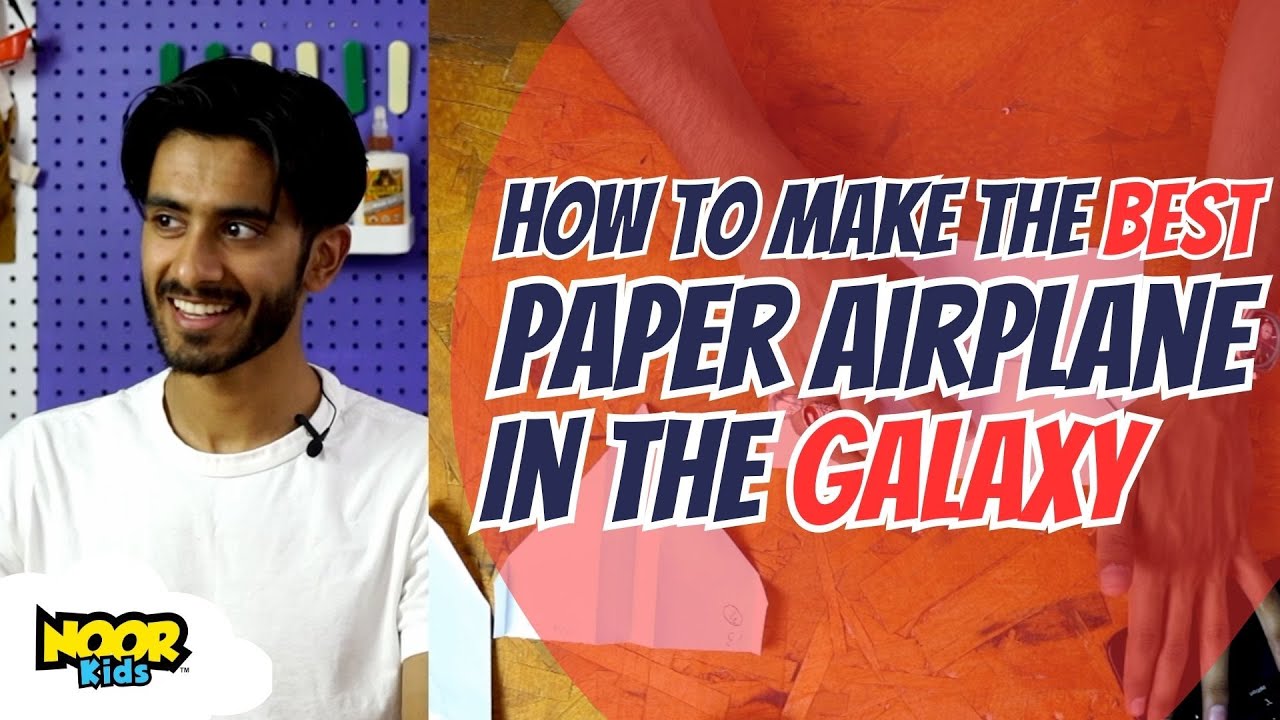 How to make the BEST PAPER AIRPLANE for kids in the world? | DIY for Kids | Easiest Paper Airplane