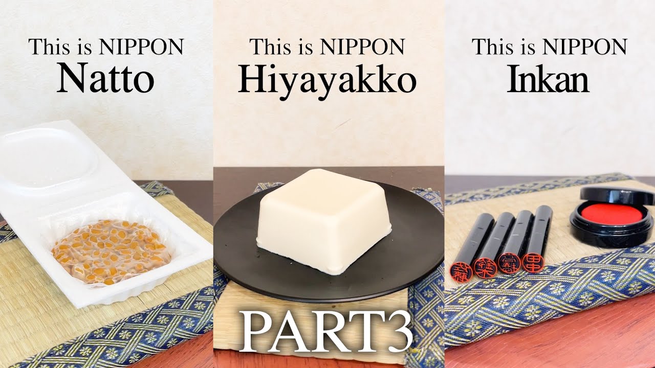 This is NIPPON「総集編」PART3【納豆、冷奴、印鑑、番組収録】