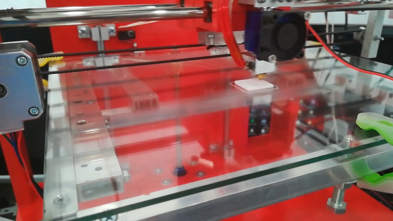 Самодельный 3D принтер - первая печать комом