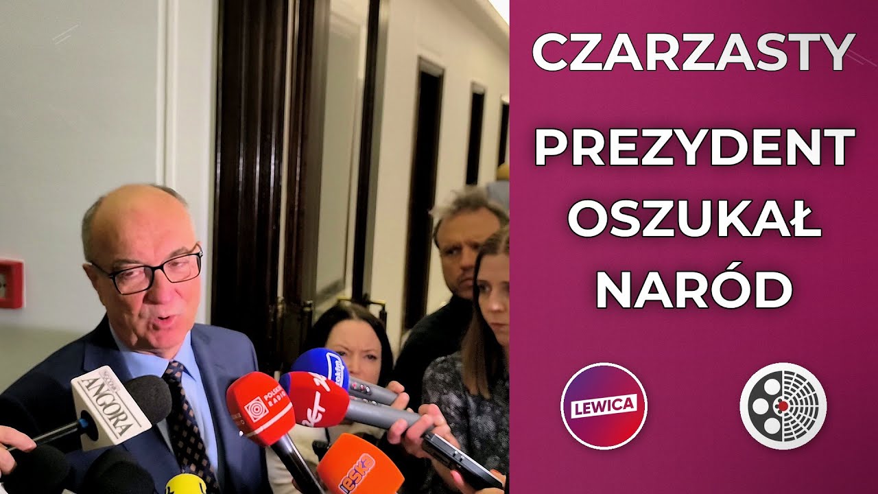 Włodzimierz Czarzasty - Prezydent oszukał naród, chce dzielić pieniądze
