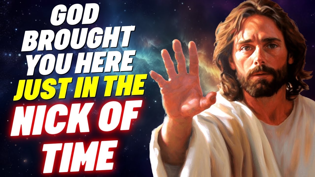 God Brought You Here JUST IN THE NICK OF TIME ‼ God Helps