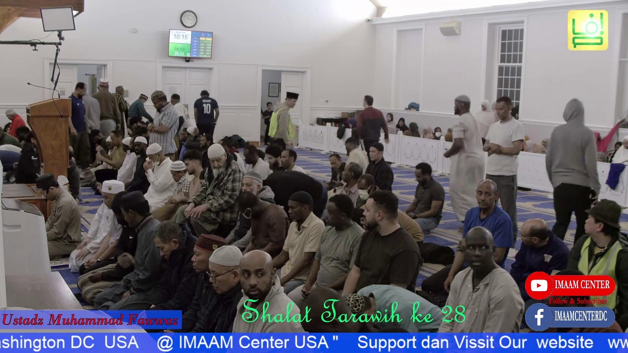 Sholat Tarawih Malam Ke-28 Lead By Ustadz Muhammad Fawwaz @IMAAM center March 16  2026