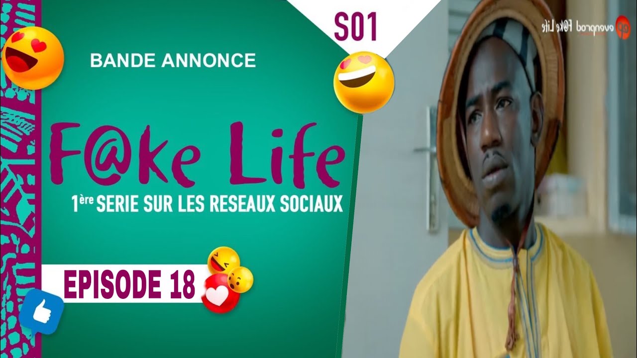 FAKE LIFE - Saison 1 - Episode 18 : la Bande Annonce ** VOSTFR**