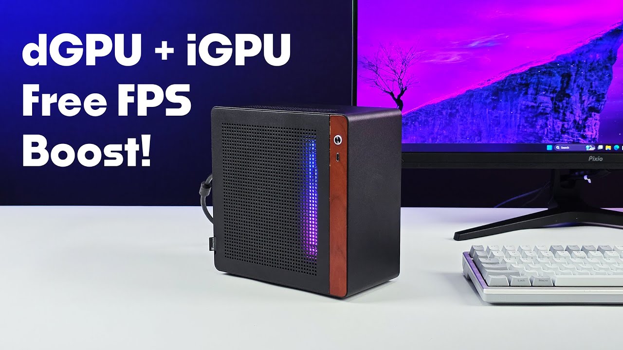 AMD iGPU + Intel Arc? Самая странная конфигурация генерации кадров действительно работает.