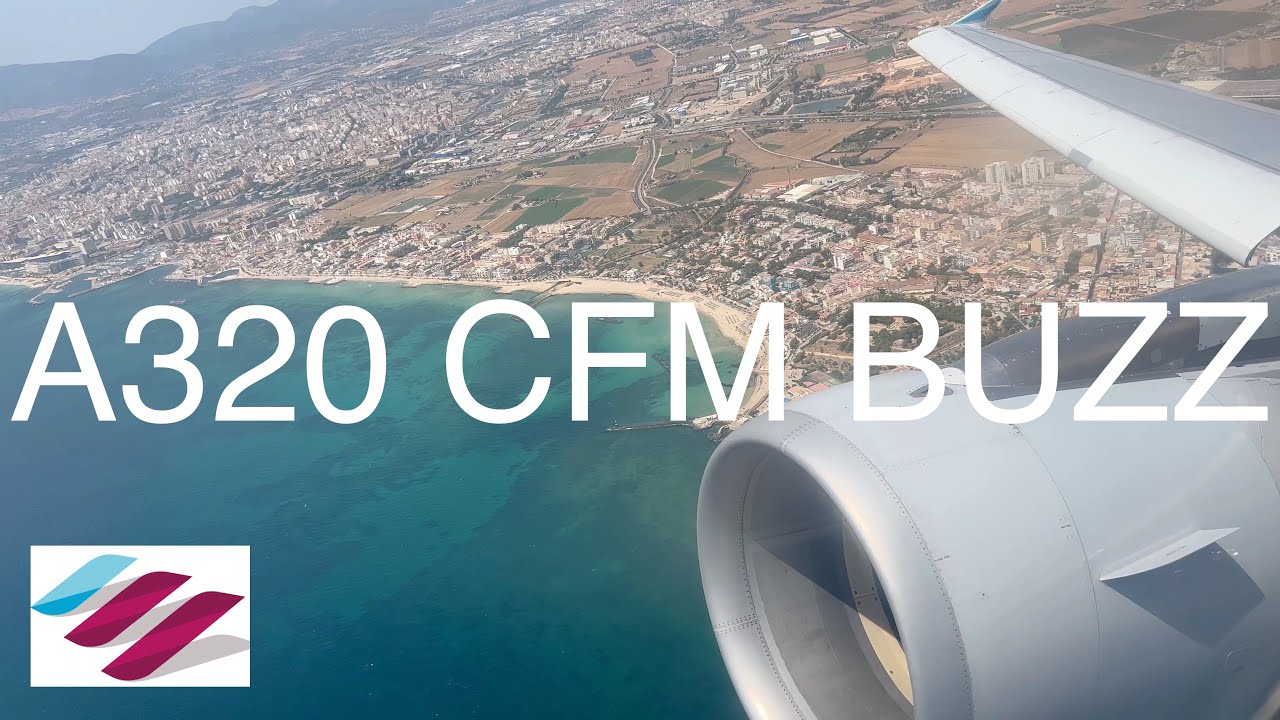 4K HDR | Eurowings A320 Takeoff| PMI | Buzz