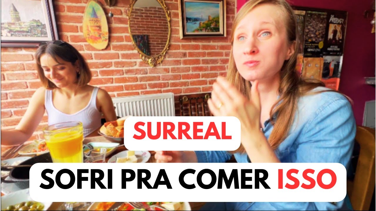 TURCOS NOS LEVARAM PRA COMER EM ISTAMBUL | COMIDA TÍPICA DA TURQUIA 🍽️🕌