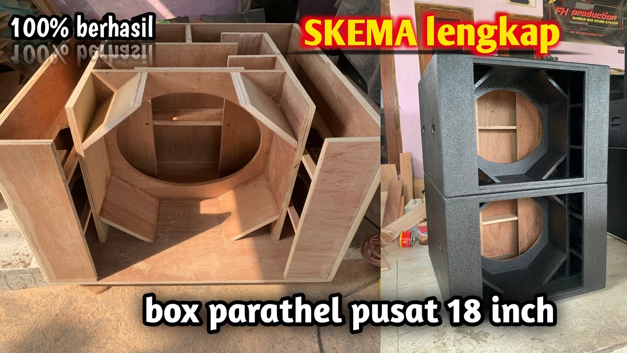 SKEMA LENGKAP BOX PARATHEL 18 INCH DIJAMIN 100% BERHASIL!!!