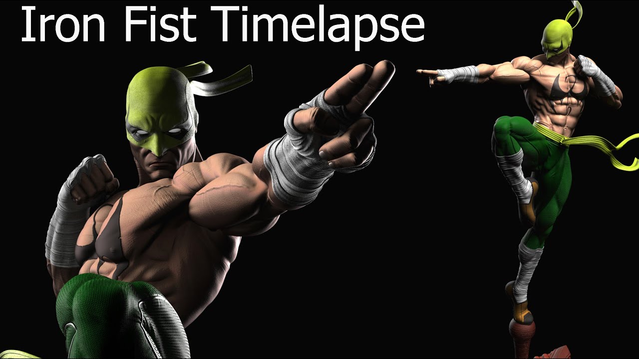 Iron Fist: Zbrsh Timelapse