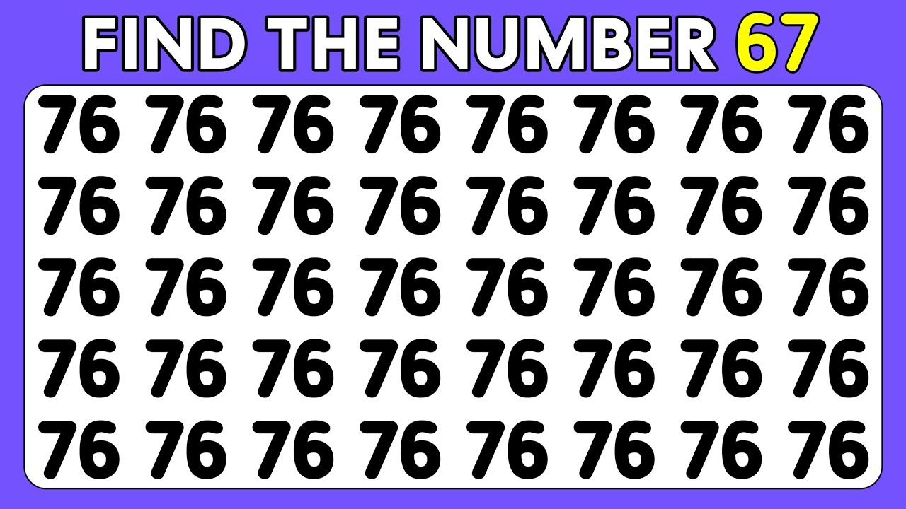 Find 👁️ The Odd One Out | Numbers & Letters | Emoji Quiz | Challenge For Seniors & IQ level Masters