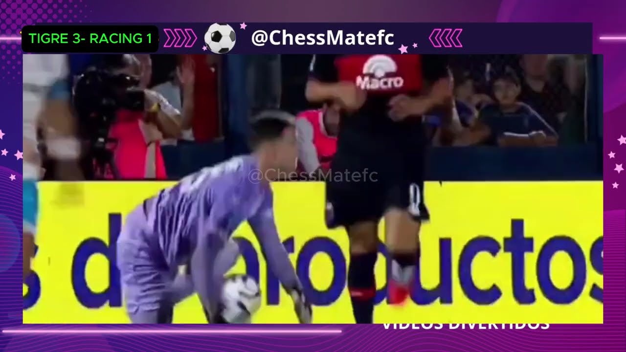 ⚽💥Tigre 3 - Racing 1
