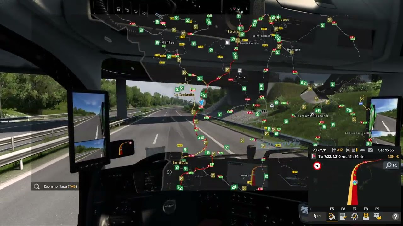 Euro Truck Simulator 2 TruckersMP Promods - Reboque Triplo 06/02/2026 | Parte 2