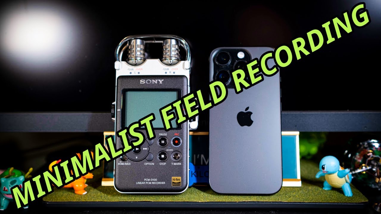 Минималистичная полевая запись (iPhone 16 Pro + Sony PCM D100)