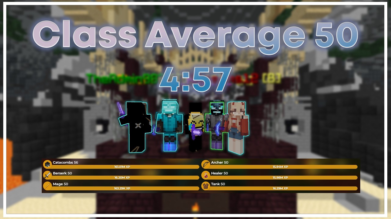 Class Average 50 M7 Mage POV Hypixel Skyblock