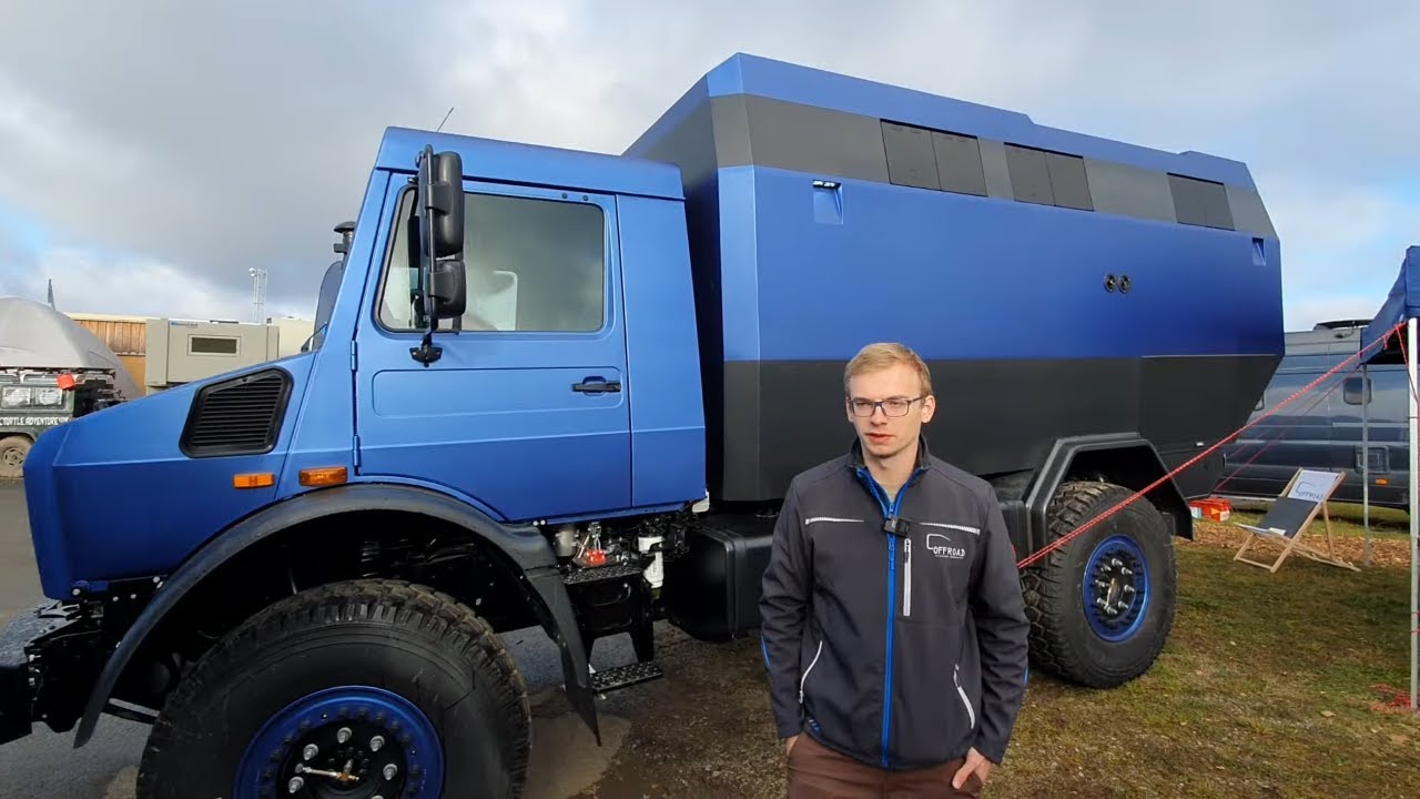 Offroad Leichtbau Manufaktur | Ein Unimog mit Carbon Monocoque und einer Mega Lackierung! | #aa2021