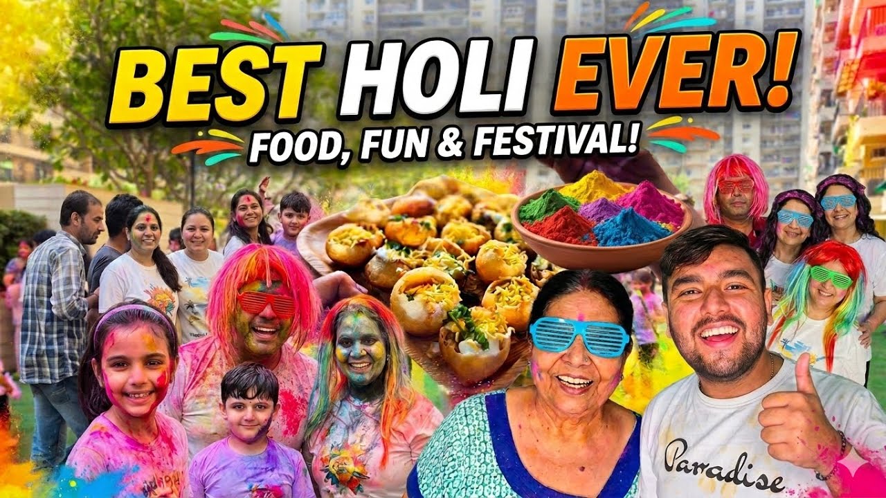Holi mei ki masti🫟🪅💃 Par kyu padhi mujhe daant⁉️🥲🤔#holi #happyholi 