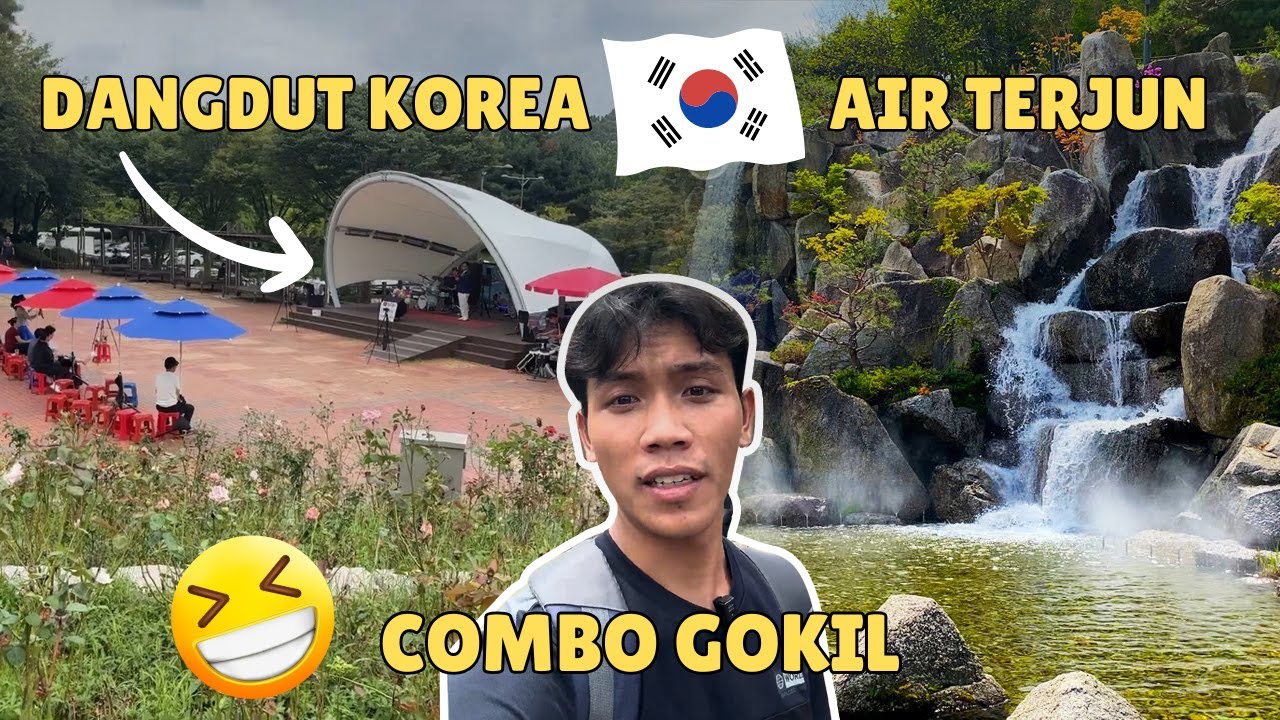🟡GOKIL !! AIR TERJUN BUATAN DI KOREA SECAKEP INI GUYSS  😱😱 DI NOJEOKBONG POKPO