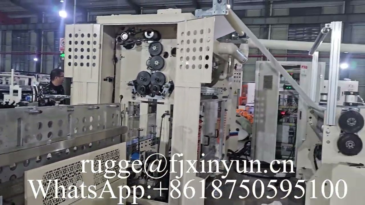 Automatic transferring N fold hand towel paper making machine production line
