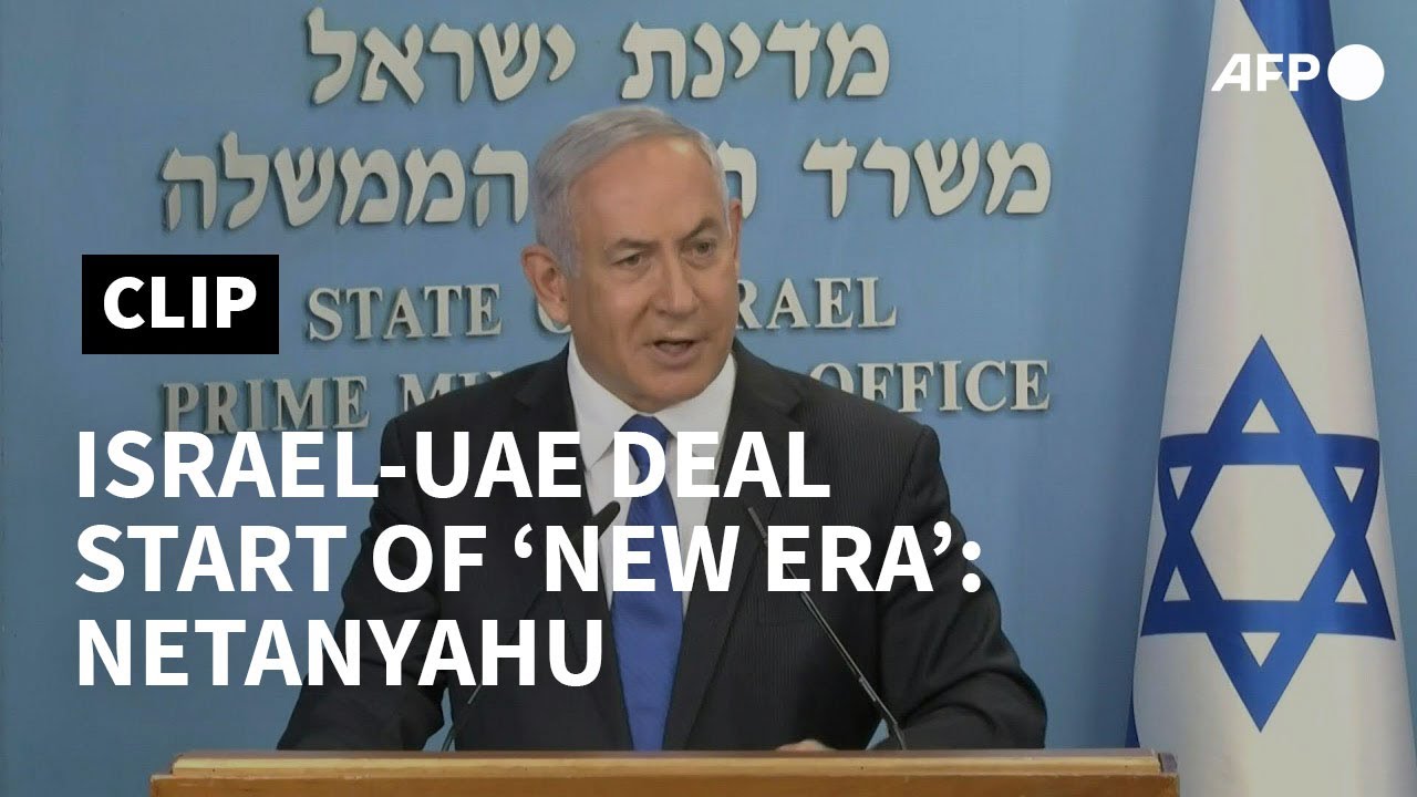 Netanyahu: UAE deal start of 'new era' for Israel and Arab world | AFP