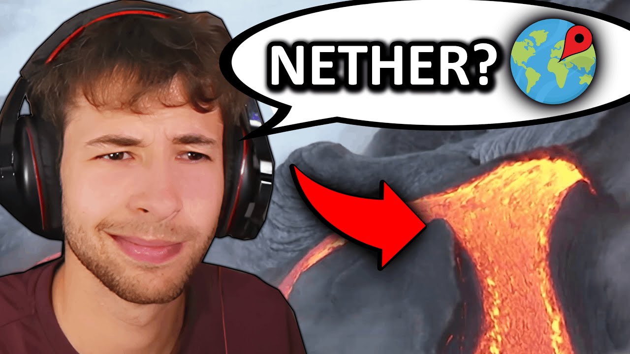 Streamer di Minecraft gioca a GEOGUESSR per la prima volta...