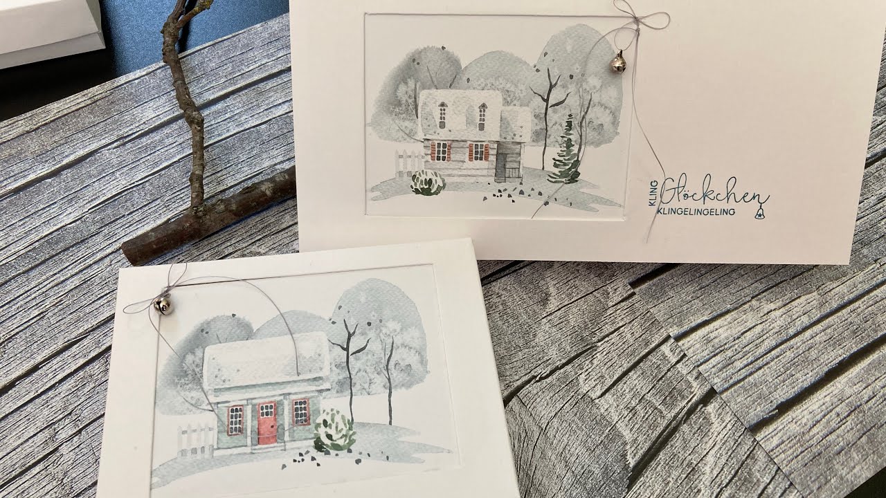 Geschenkschachtel mit Fenster und Fensterkarte