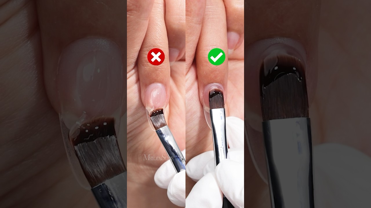 Tips for you💅✅ How to apply builder gel correctly?  #nails #buildergel #nailtutorial