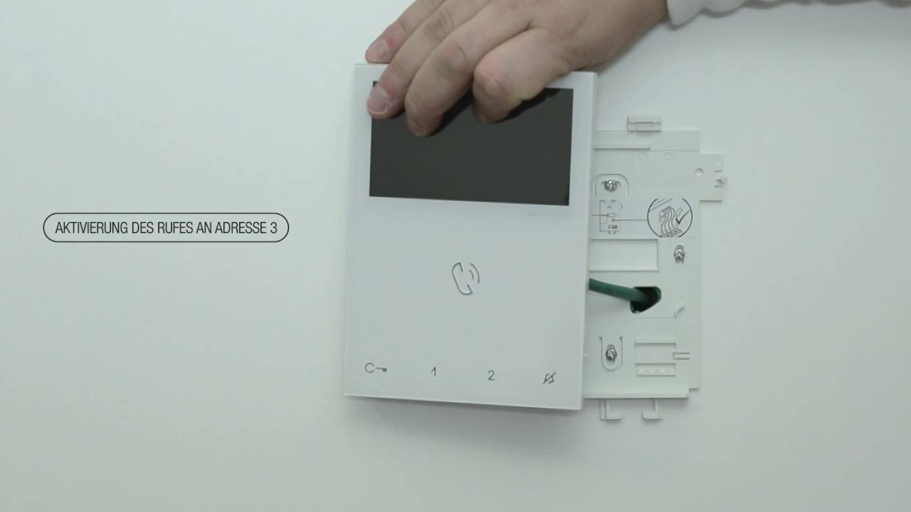 COMELIT TUTORIAL: Installieren und programmieren der Intercom-Funktion.