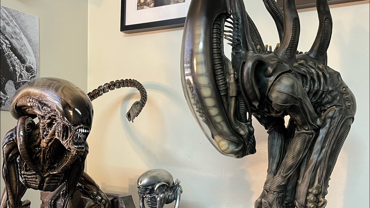 Mamegyorai Alien Big Chap 1/3 scale statue review