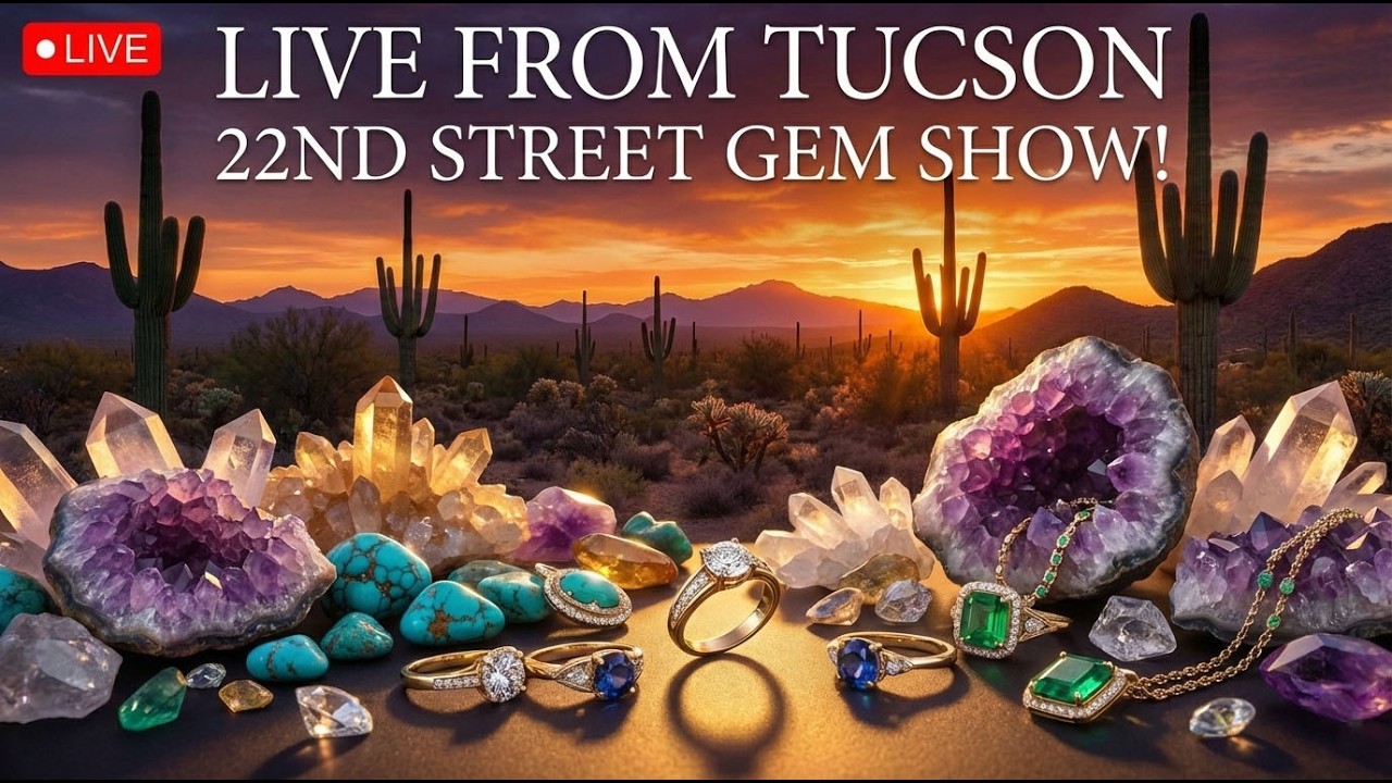 Live from Tucson  | Jewelry Deals, Auctions & Rare Gemstones Luxury Jewelry Network