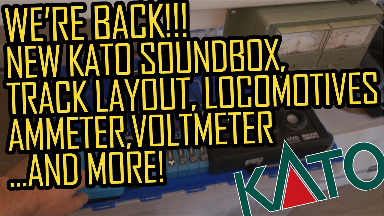 New Soundbox, Layout, Amp/Volt Meters, & Locos!