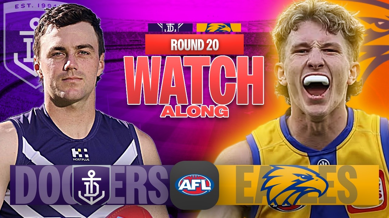 FREMANTLE vs WEST COAST | AFL 2026 Round 20 Live Stream