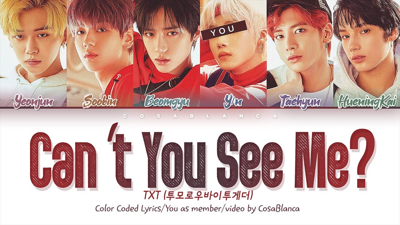 TXT — Can’t You See Me? with 6 members | 투모로우바이투게더