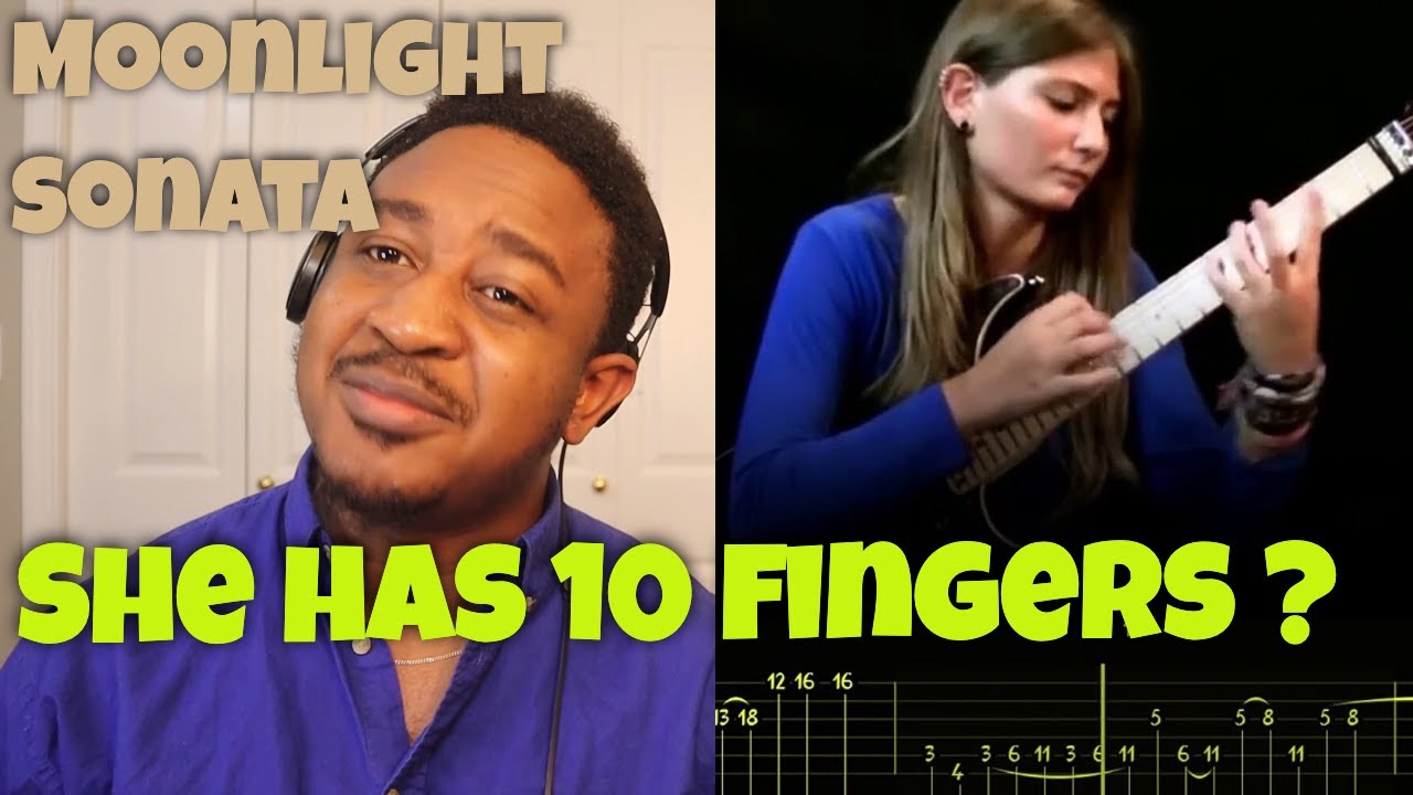 Too Many Fingers? Tina S -Moonlight Sonata by  Ludwig van Beethoven  Reaction