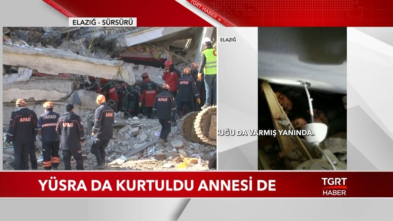 Yüsra da Kurtuldu Annesi de