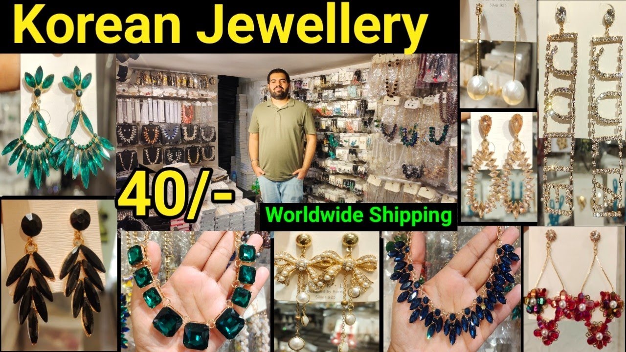 Latest Fashion Jewellery & Korean Earrings Collection 2023 | New Premium Quality Imported Earrings