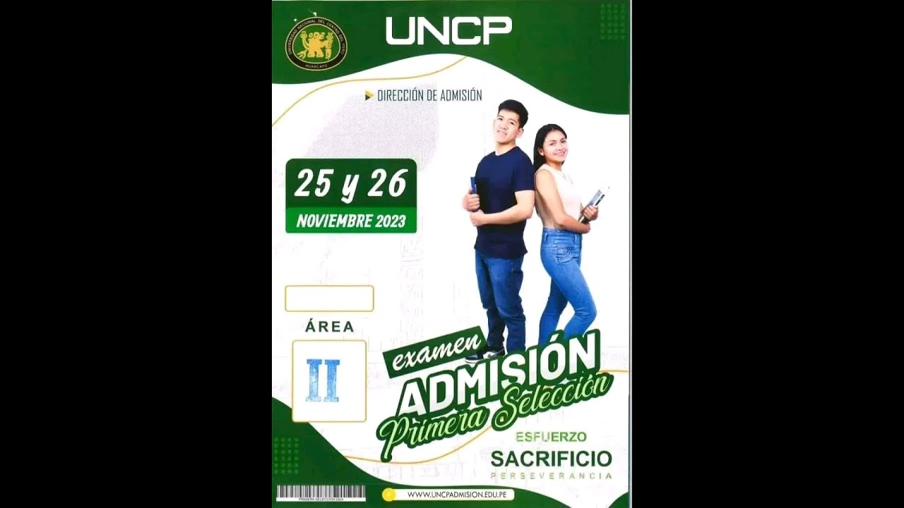 SOLUCIONARIO EXAMEN DE ADMISIÓN PRIMERA SELECCIÓN 2024 UNCP(ÁREA II) CURSO RM