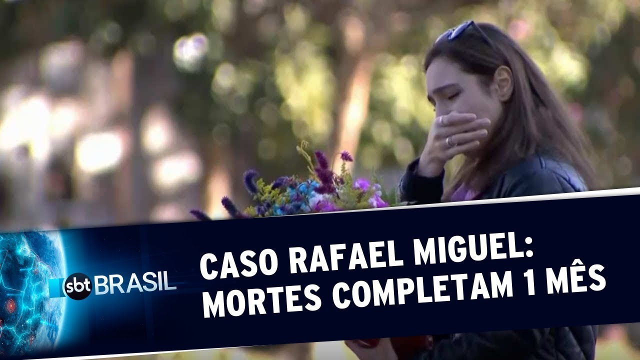 Caso Rafael Miguel: morte de ator e dos pais completa 1 m&ecirc;s | SBT Brasil (09/07/19)