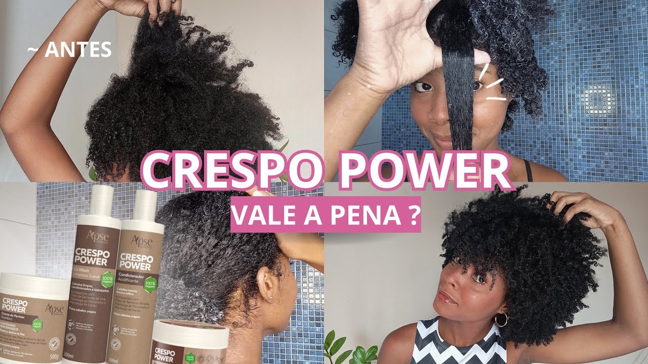 RESENHA: linha Crespo Power da Apse | É TUDO ISSO MESMO? 🤔