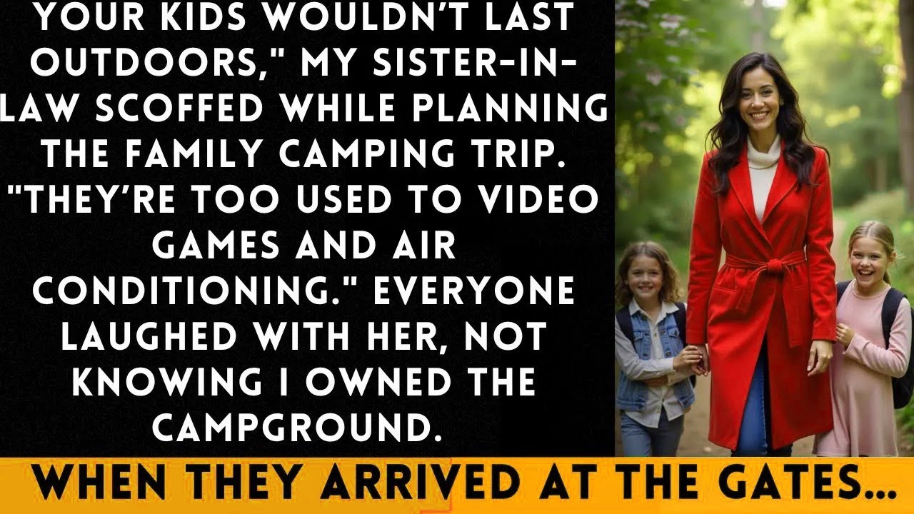 My Sister in Law Banned My Kids from the Family Camping Trip—The Property Deed Changed Everythi