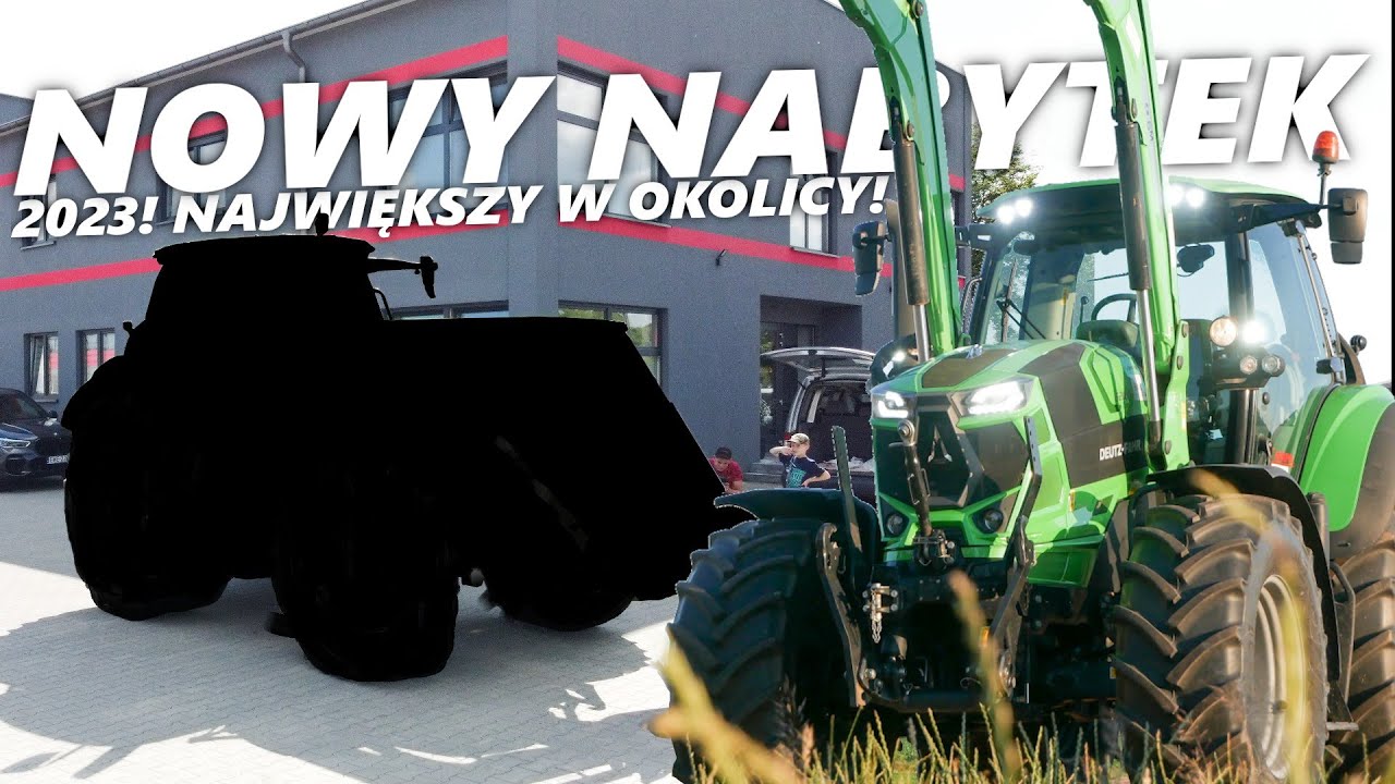 ☆ Nowy Nabytek 2024🇵🇱| Deutz-Fahr Agrotron 6205 Power-Shift & Qucke 6M🟢| GR Wawrzyniak | AGRIPOL ㋛︎