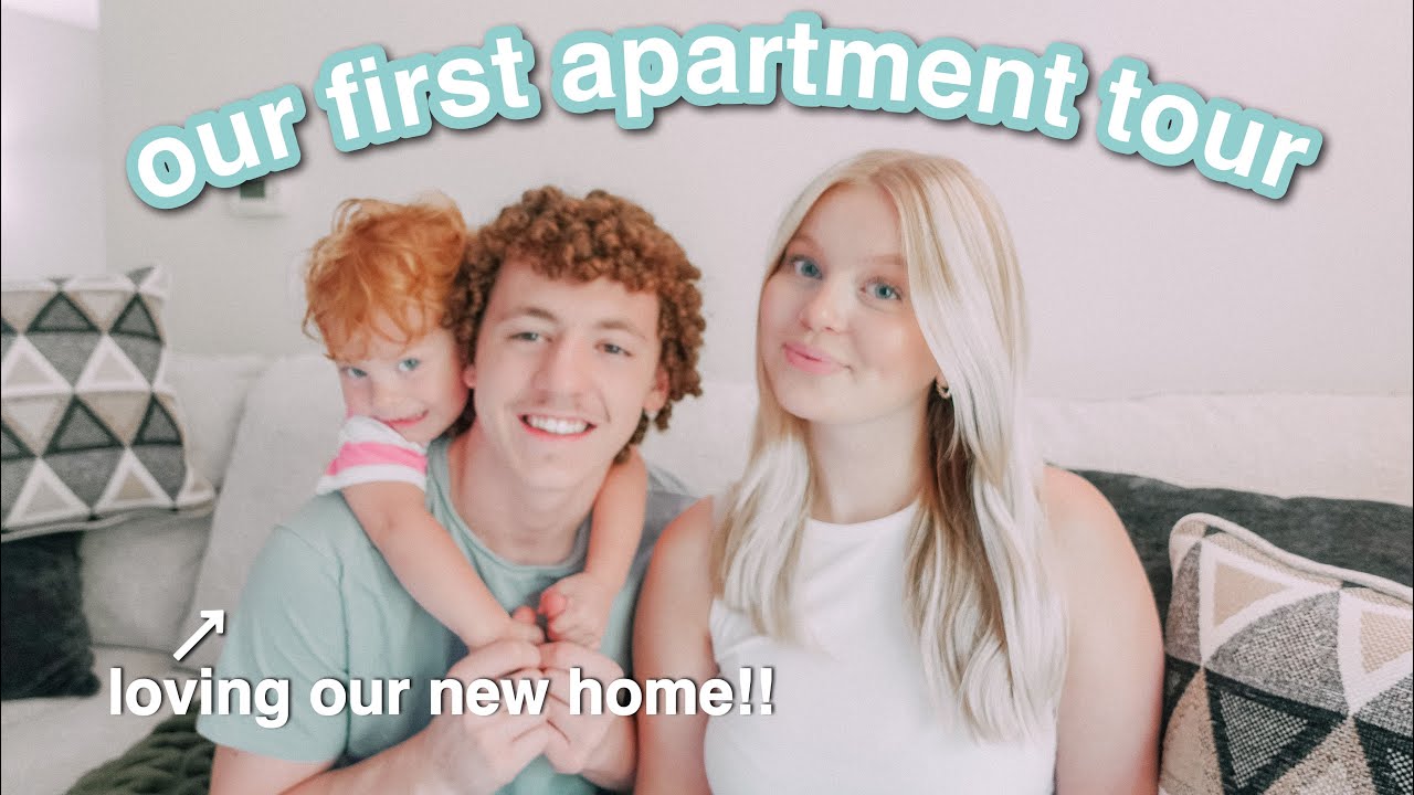 Official Apartment Tour | Our First Apartment at 17 and 18