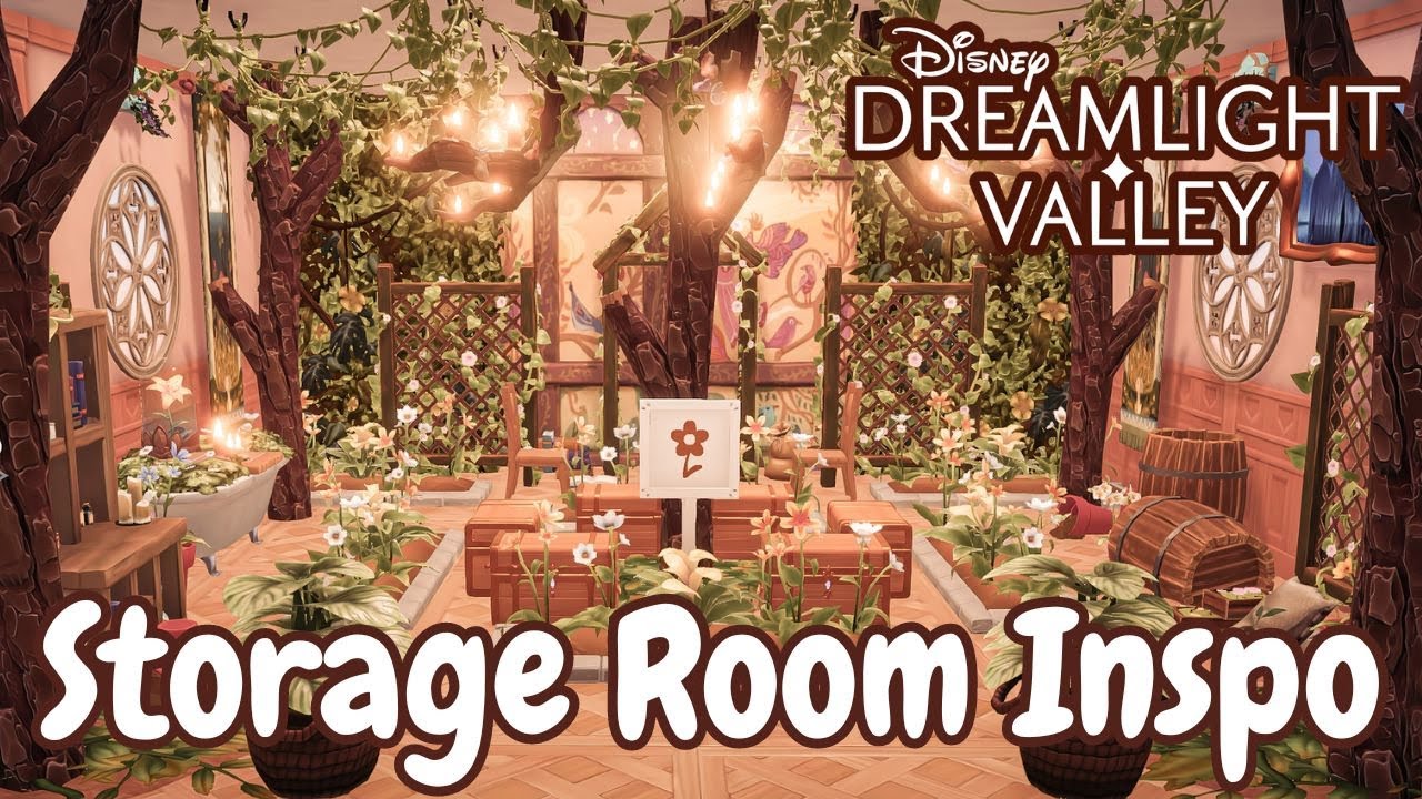 3 дизайна кладовых, которые вы ОБЯЗАТЕЛЬНО должны попробовать 🌼 в Disney Dreamlight Valley