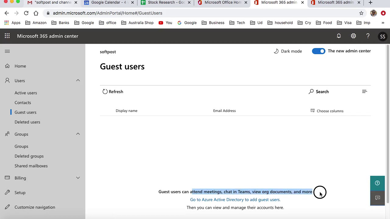 How to manage users and groups in office 365