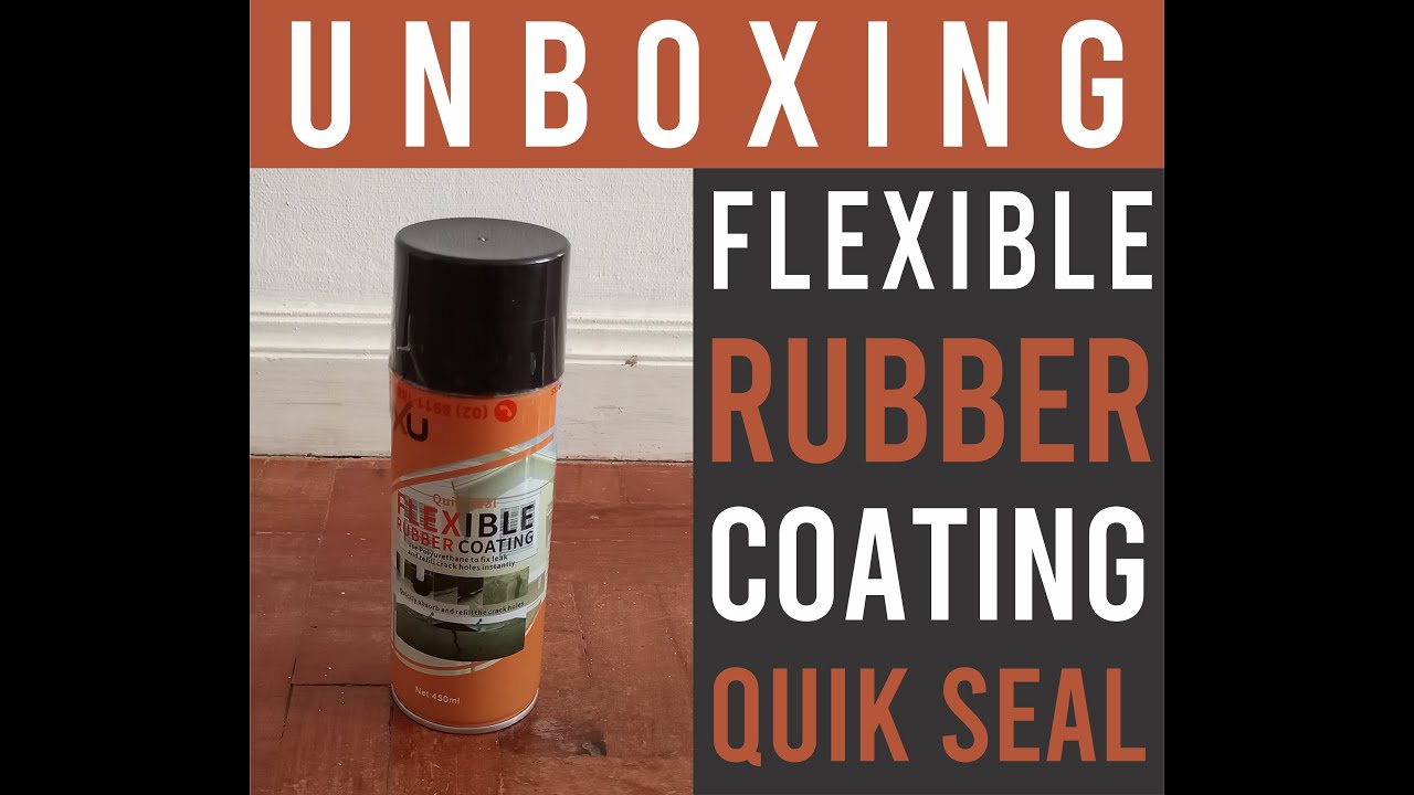 FLEXIBLE RUBBER COATING UNBOXING  by papam