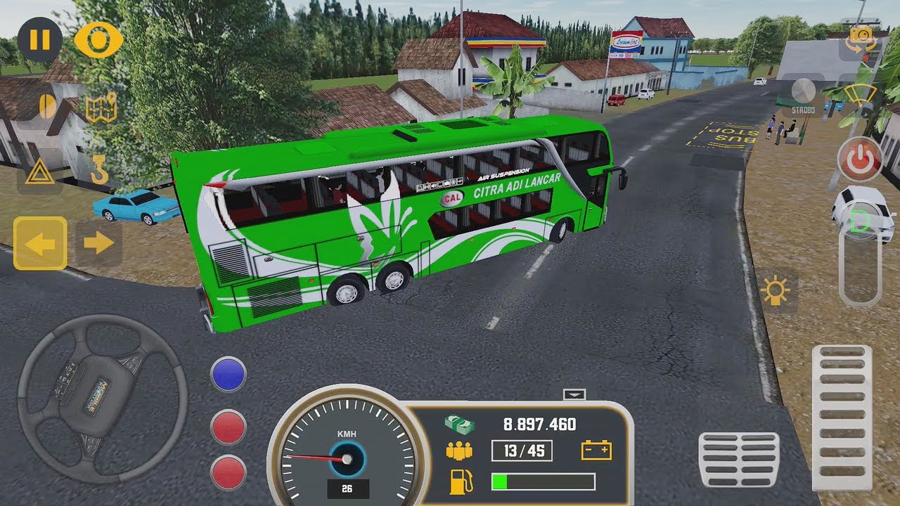 Citra Adi Lancar Bus Trip to Jogjakarta | Locos Mobile Bus Simulator