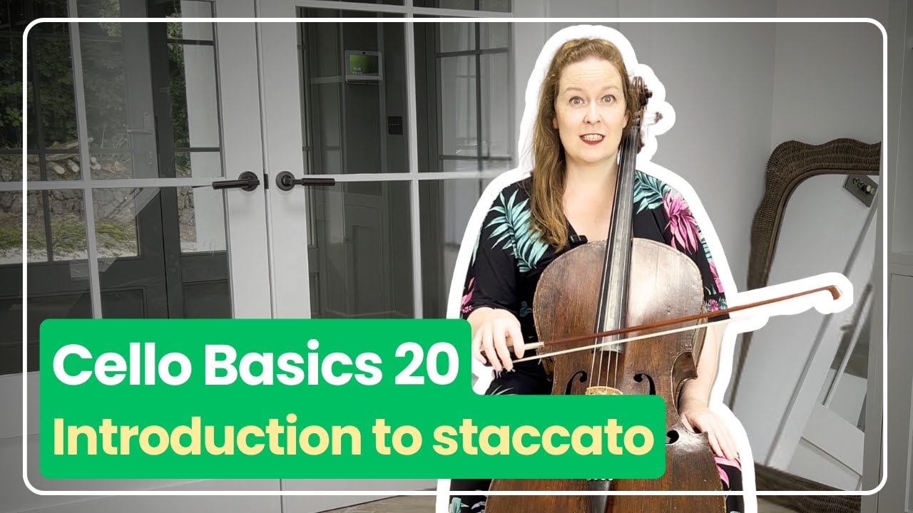 Cello Basics 20: Introduction to Staccato | Ailbhe McDonagh