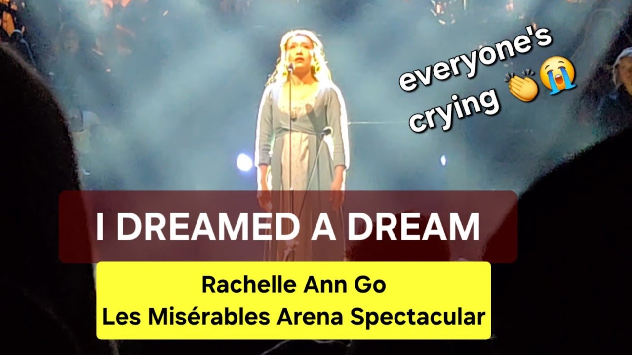 I DREAMED A DREAM. Les Misérables Arena Spectacular. Amazing performance by Rachelle Ann Go. #asian