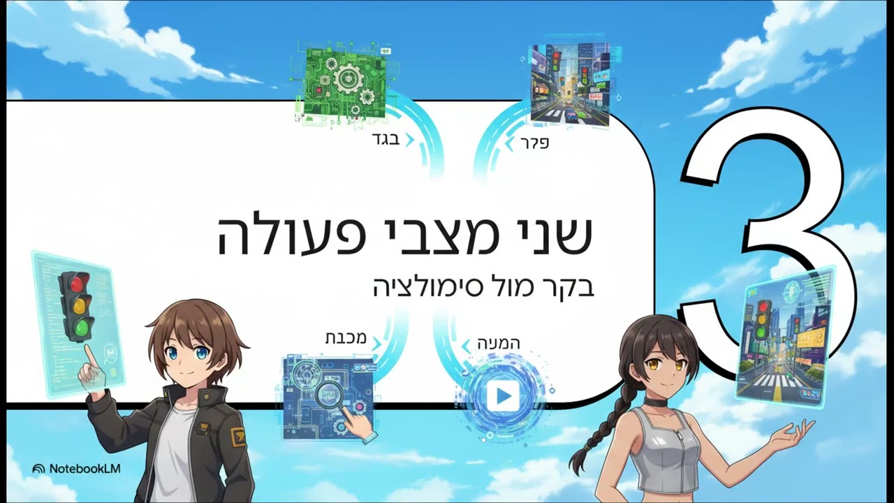 משימה שכבה ח': בקר הרמזורים החכם